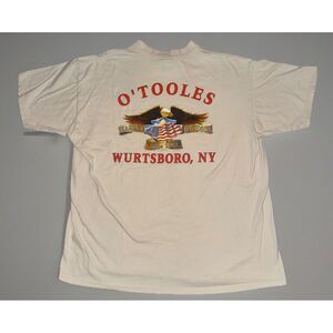 Vintage Harley Davidson 1998 Eagle USA Flag T-Shirt‎ Men's XXL American Classic